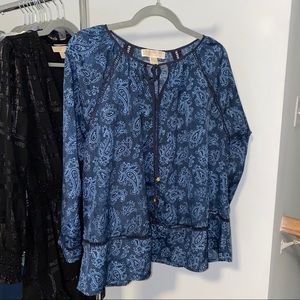 Michael Kors Paisley Top